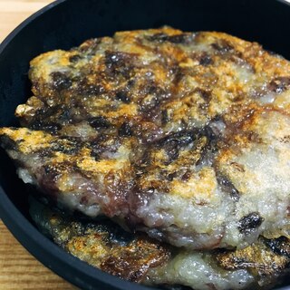 もちもち◎じゃがいもと海苔のお焼き